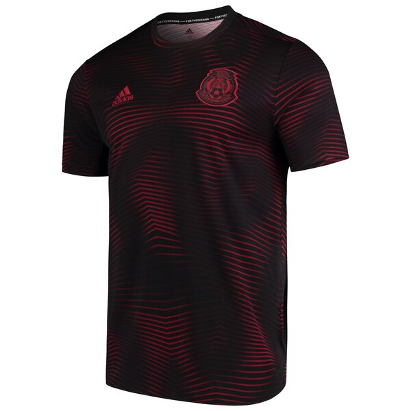 2019 Mexico Red Black Training Jersey Shirt